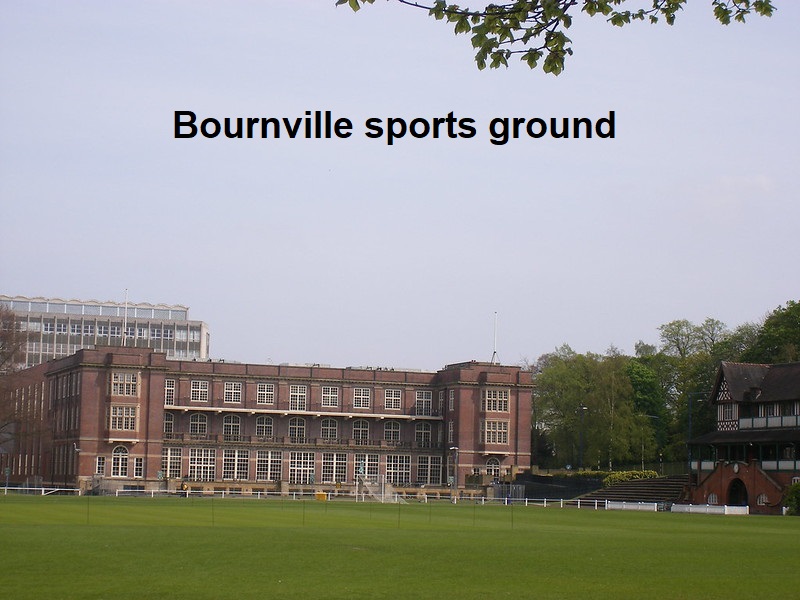 Birmingham - Bournville Sports Stadium : Image credit Wiki Commons